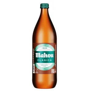 Beer Mahou Classic 1L Bottle