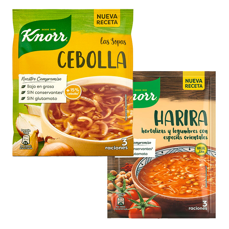 Sopa de Sobre Knorr