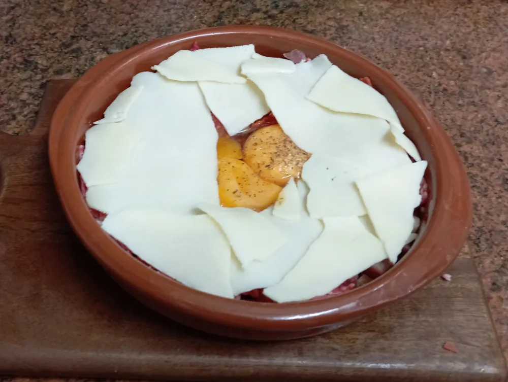 egg on a plate
